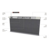 Motorized Honeycomb Blinds / Day & Night HoneycombBlinds / Up-Down Honeycomb Blinds System