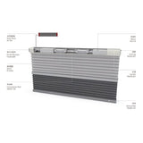 Motorized Honeycomb Blinds / Day & Night HoneycombBlinds / Up-Down Honeycomb Blinds System